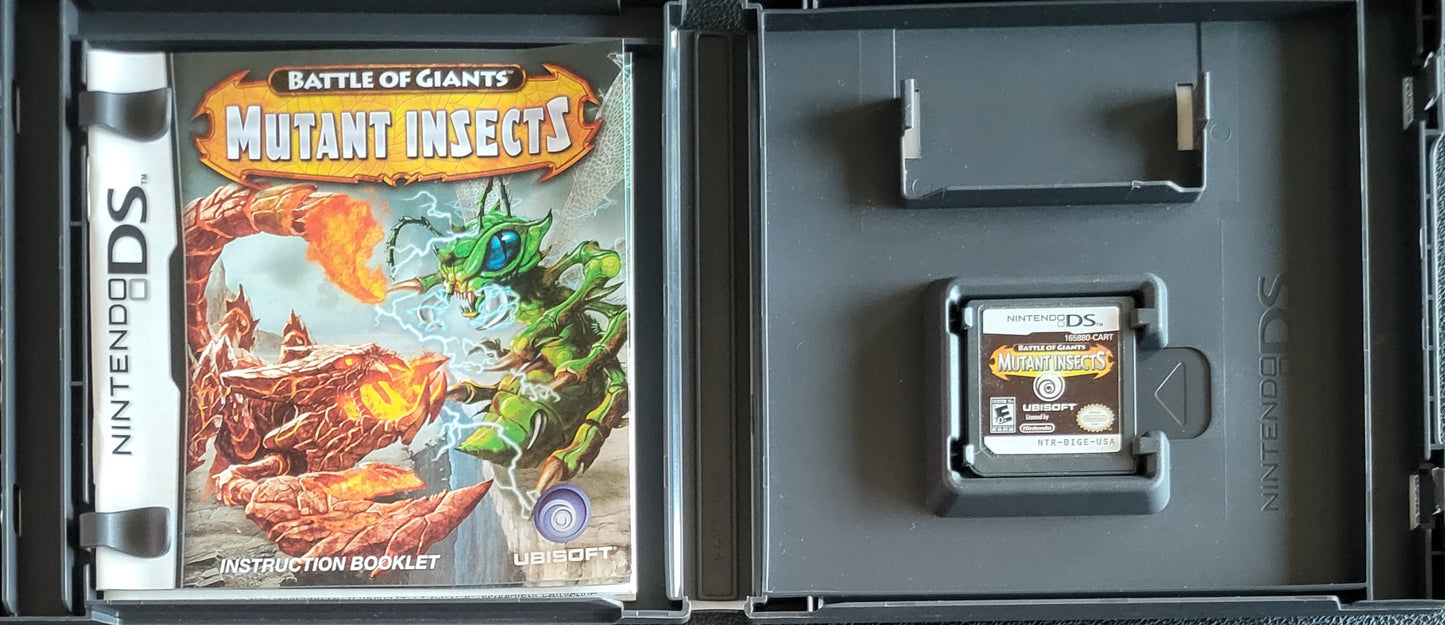Battle of Giants: Mutant Insects – Nintendo DS – Re-Sealed – Cartridge Only Tested & Working (2009)