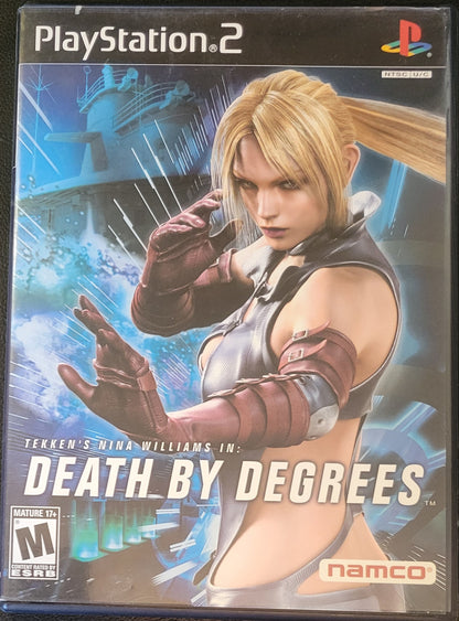 Death By Degrees Limited Edition! - Sony PlayStation 2 PS2 (CIB) Pre-Owned Tested & Working Great Shape!