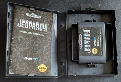 Jeopardy! - Boxed CIB with Hang Tab (Sega Genesis) | 1993 | Puzzle / Game Show