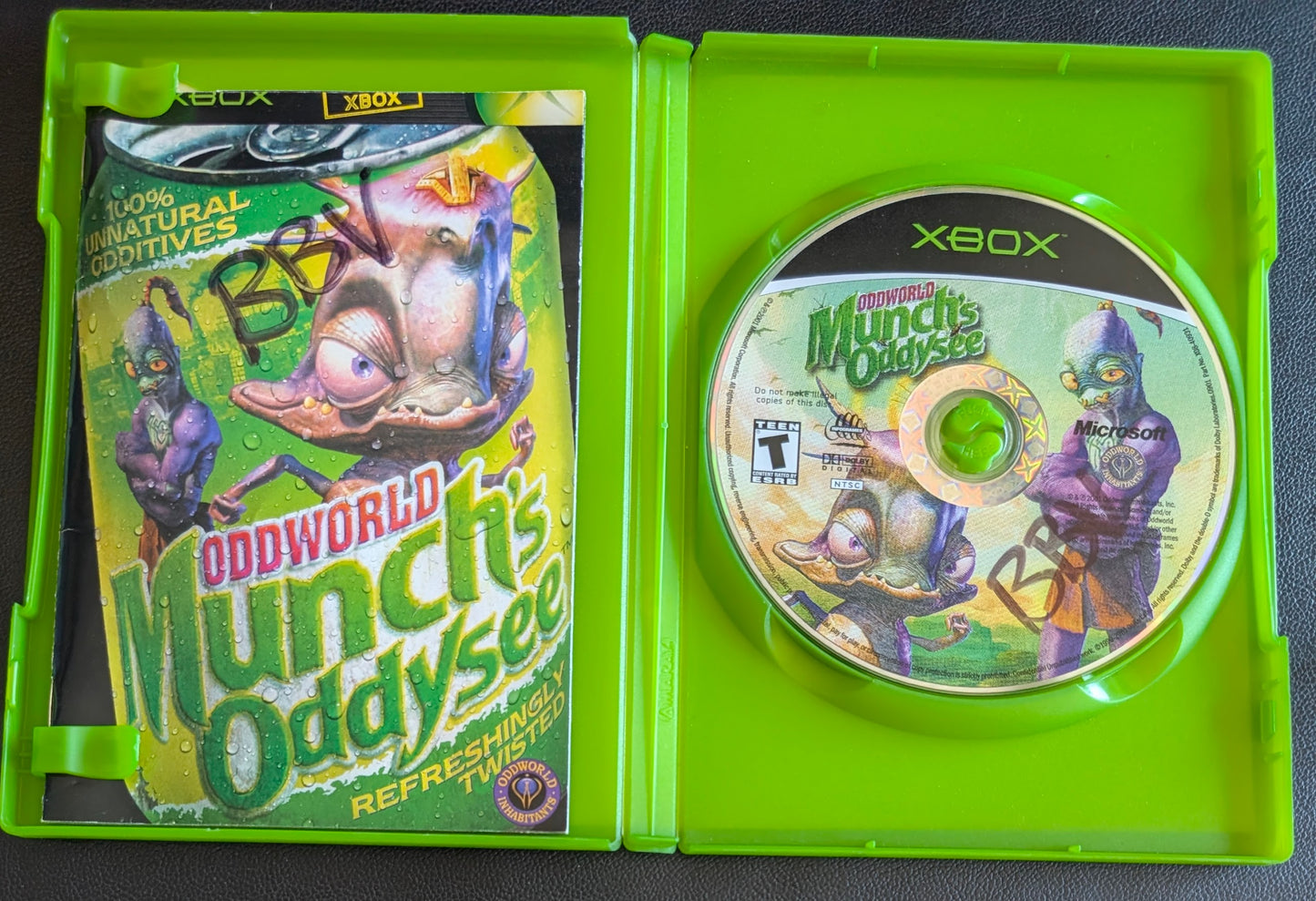 Oddworld: Munch's Oddysee (2001) - CIB Original Xbox | RE-Sealed | Unique Blockbuster Video Store Copy