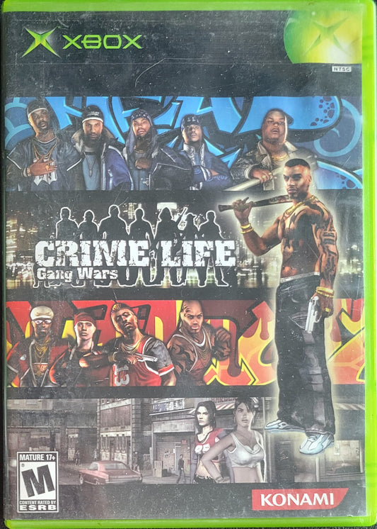 Crime Life Gang Wars (CIB) OG Microsoft XBOX  Pre-Owned Great Shape Tested & Working CLEAN DISC