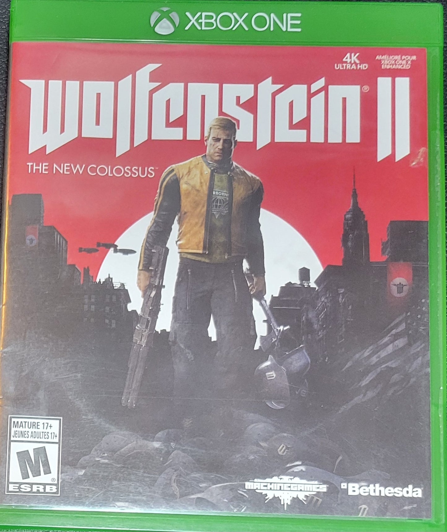 Wolfenstein 2: The New Colossus – Microsoft Xbox One CIB – Pre-Owned – RE-SEALED (2017)