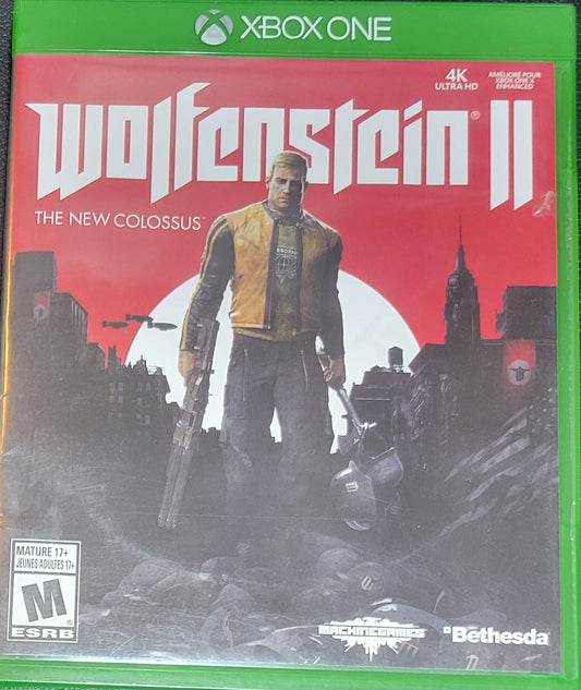 Wolfenstein 2: The New Colossus – Microsoft Xbox One CIB – Pre-Owned – RE-SEALED (2017)