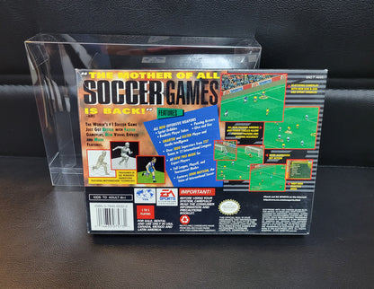 FIFA 96' SOCCER (SNES) - Super Nintendo Ent. 1996 IMMACULATE Condition - (REAL CIB)