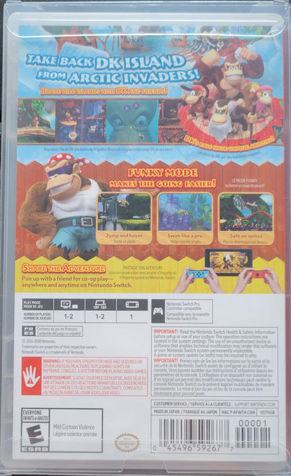 DKC: Tropical Freeze - Nintendo Switch 2021 Early Release Like New