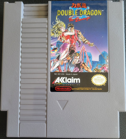 Double Dragon 2: The Revenge - NES (1985 Nintendo Entertainment System) GREAT SHAPE
