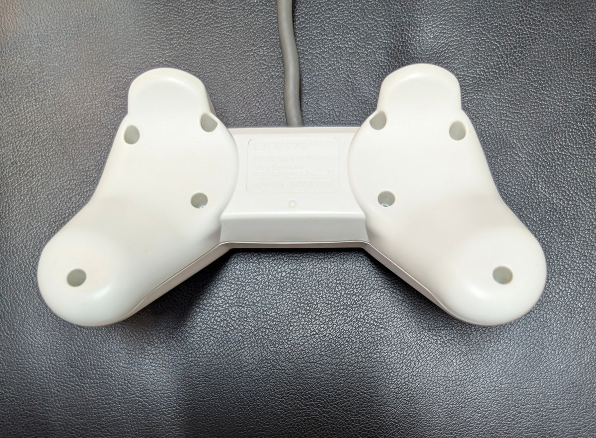 Sony PlayStation PS1 Controller SCPH-1080 UW (1994) | White | Complete in Box (CIB) | Open Box | Rare
