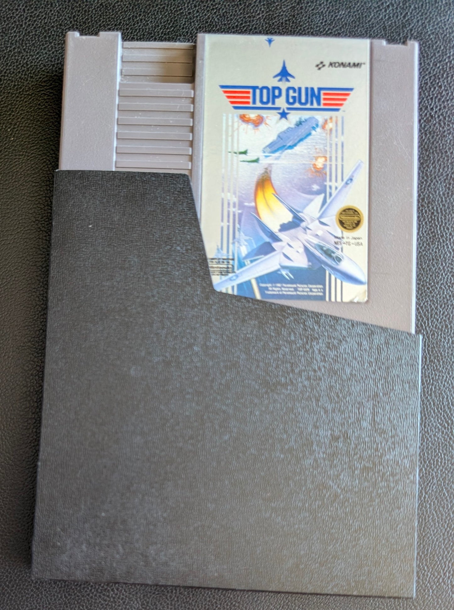 Top Gun (1987) - Nintendo NES | Authentic | Cleaned & Tested + Protection Sleeve