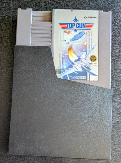 Top Gun (1987) - Nintendo NES | Authentic | Cleaned & Tested + Protection Sleeve