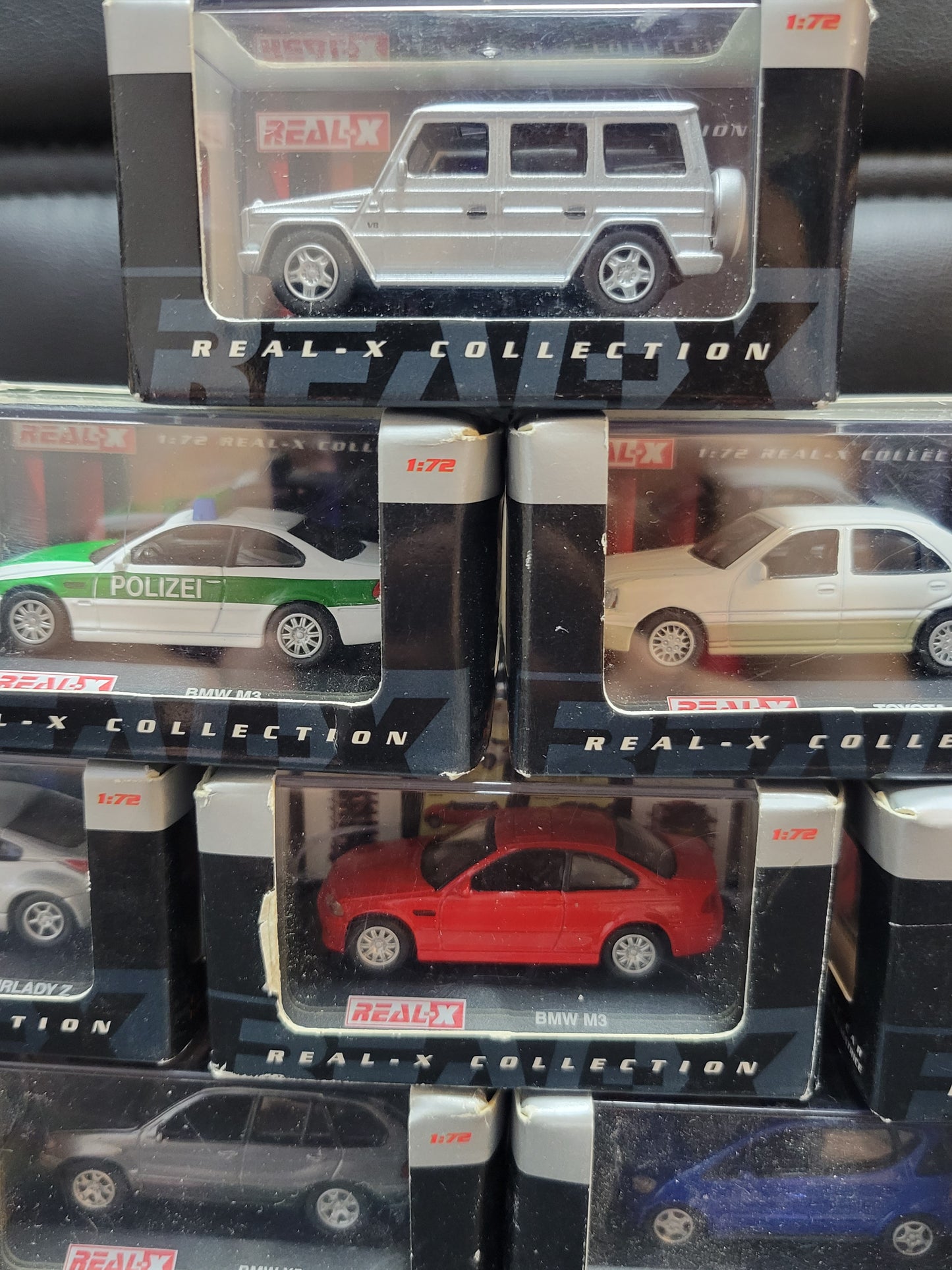 RARE 1/72 Real-X diecast Model Cars 9 To Choose SEALED A++