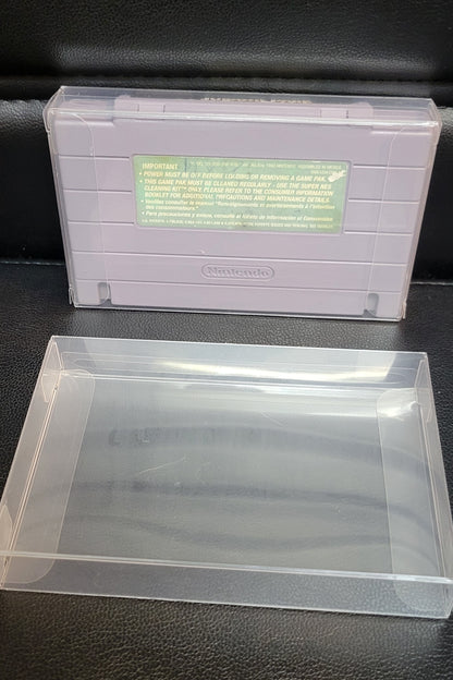 Authentic Jurassic Park Part 1 - SNES - Super Nintendo Ent. System NTSC Cartridge Plus Plastic Protector UNTESTED