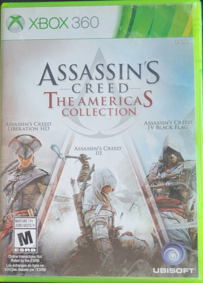 Assassin's Creed: The Americas Collection - (CIB) - Microsoft XBOX 360 - Pre-Owned Like New CLEAN DISC