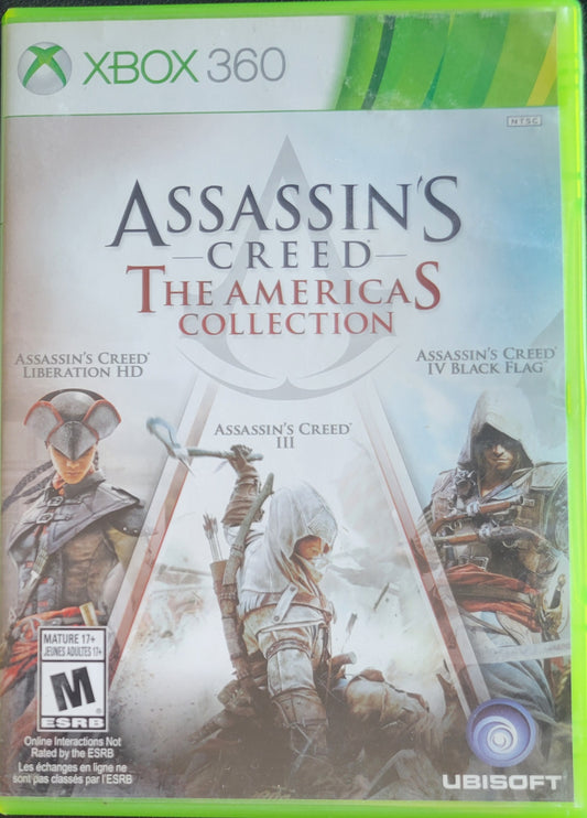 Assassin's Creed: The Americas Collection - (CIB) - Microsoft XBOX 360 - Pre-Owned Like New CLEAN DISC