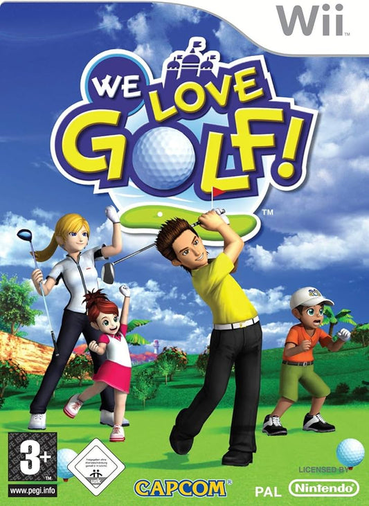 We Love Golf – Nintendo Wii – CIB – RE-SEALED – Clean Disc