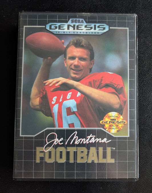 Joe Montana Football - Boxed (Sega Genesis) | 1990 | Sports / Football