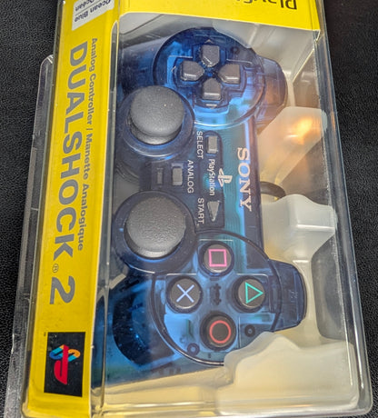 Official Sony PlayStation 2 Controllers CIB | Original DualShock 2 | Blue Black or Silver | Cleaned & Tested