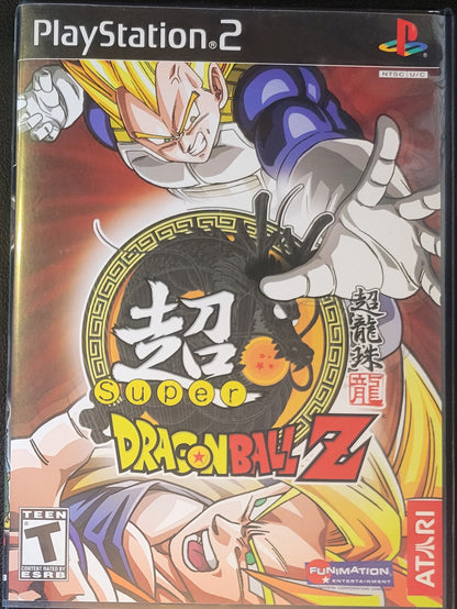 RARE Super Dragon Ball Z - Sony PlayStation 2 PS2 Refurbished Professionally Cleaned
