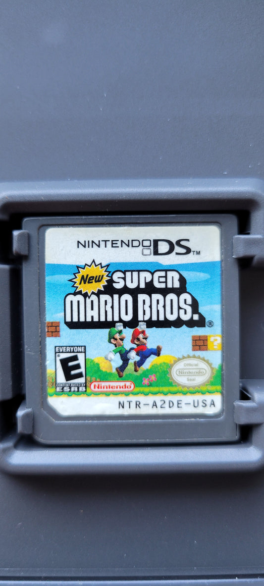 NEW Super Mario Bros - 2006 Nintendo DS - Handheld Console NTSC Cartridge Only Testred & Working