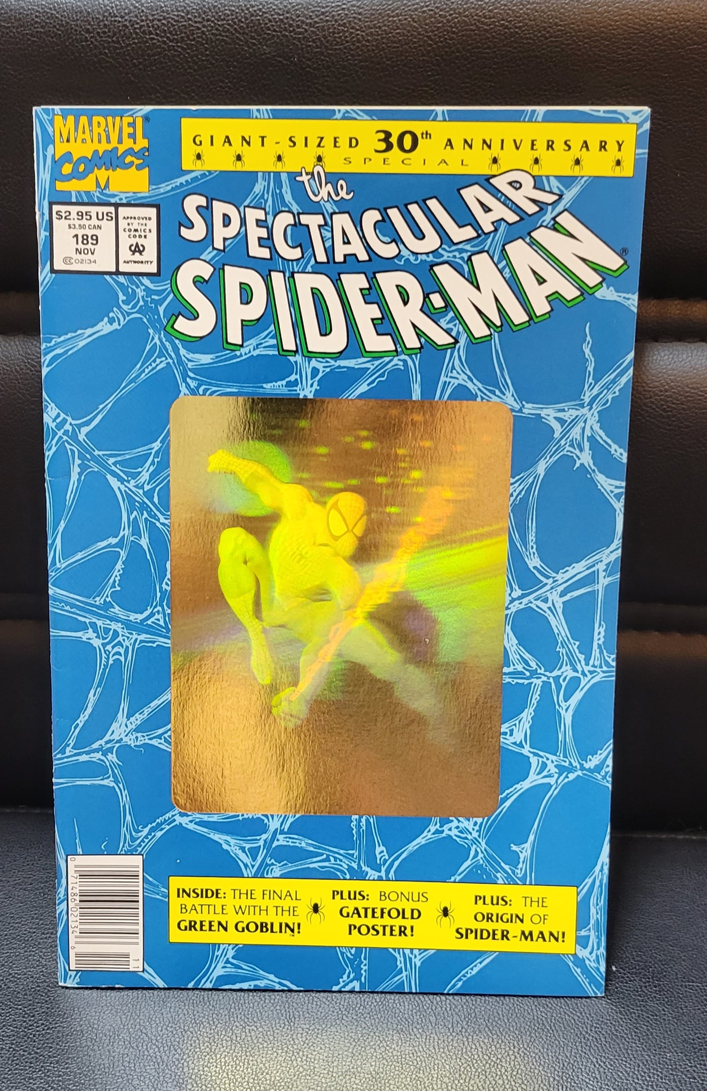 30th Anniversary WEB OF SPIDERMAN Comic Book Lot Of 3 Great Condition Smoke Free Home