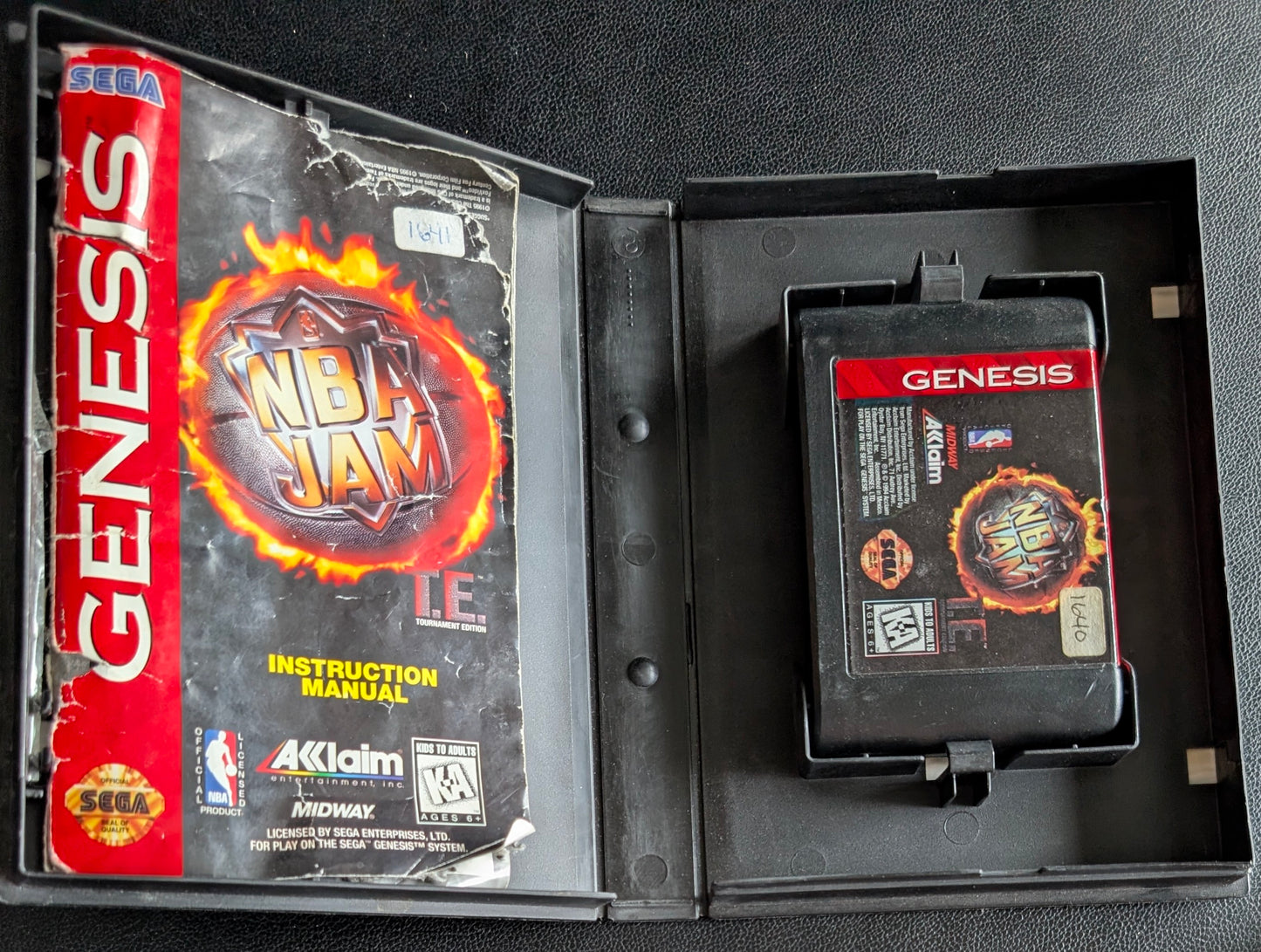 NBA Jam Tournament Edition - Boxed CIB (Sega Genesis) | 1995 | Arcade / Sports