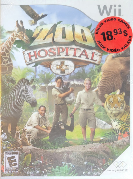ZOO Hospital – Nintendo Wii CIB – SEALED NEW