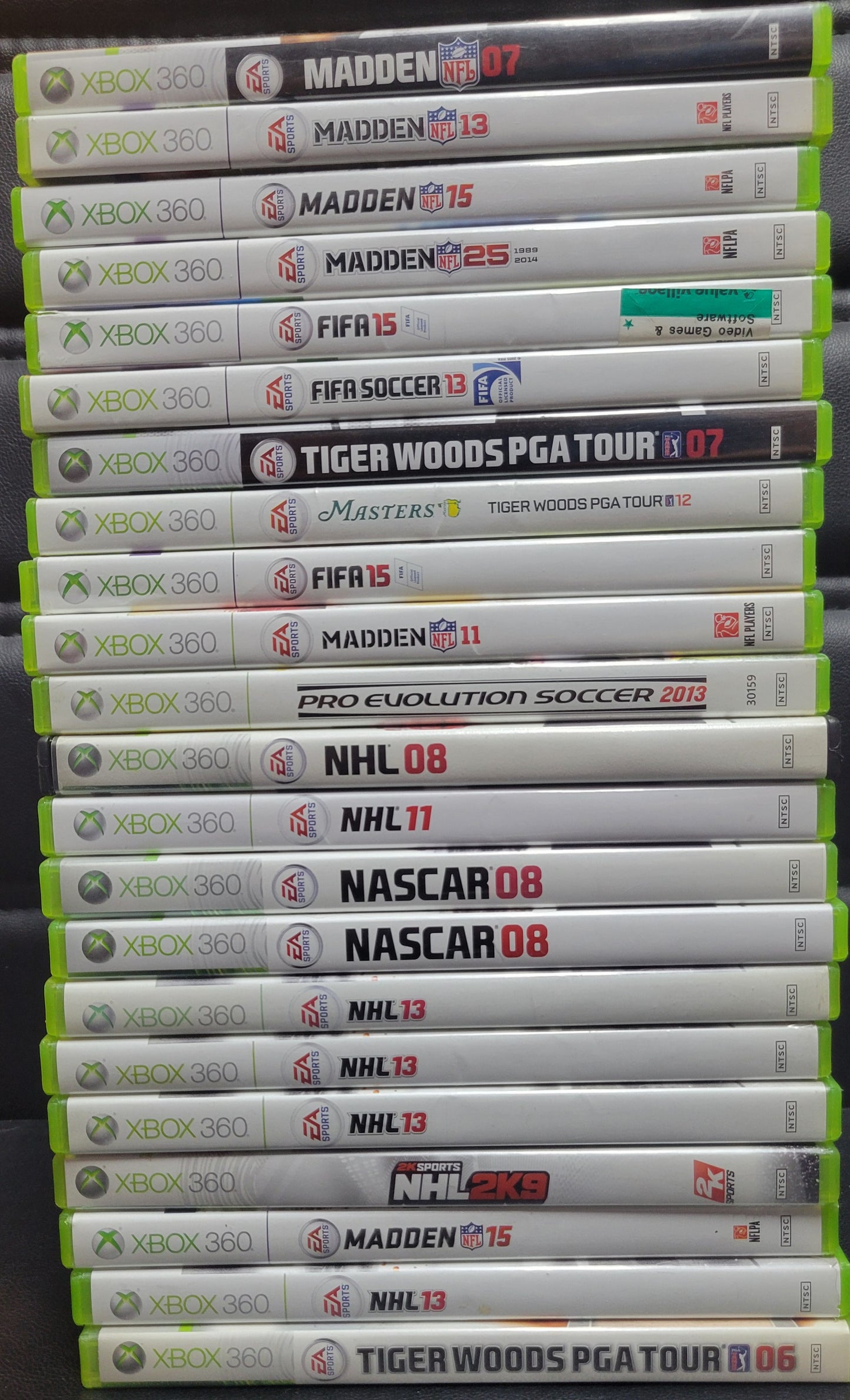 ALL SPORTS NHL NFL NBA Golf Boxing & More! - (CIB) - Microsoft XBOX 360 - Pre-Owned Like New CLEAN DISC
