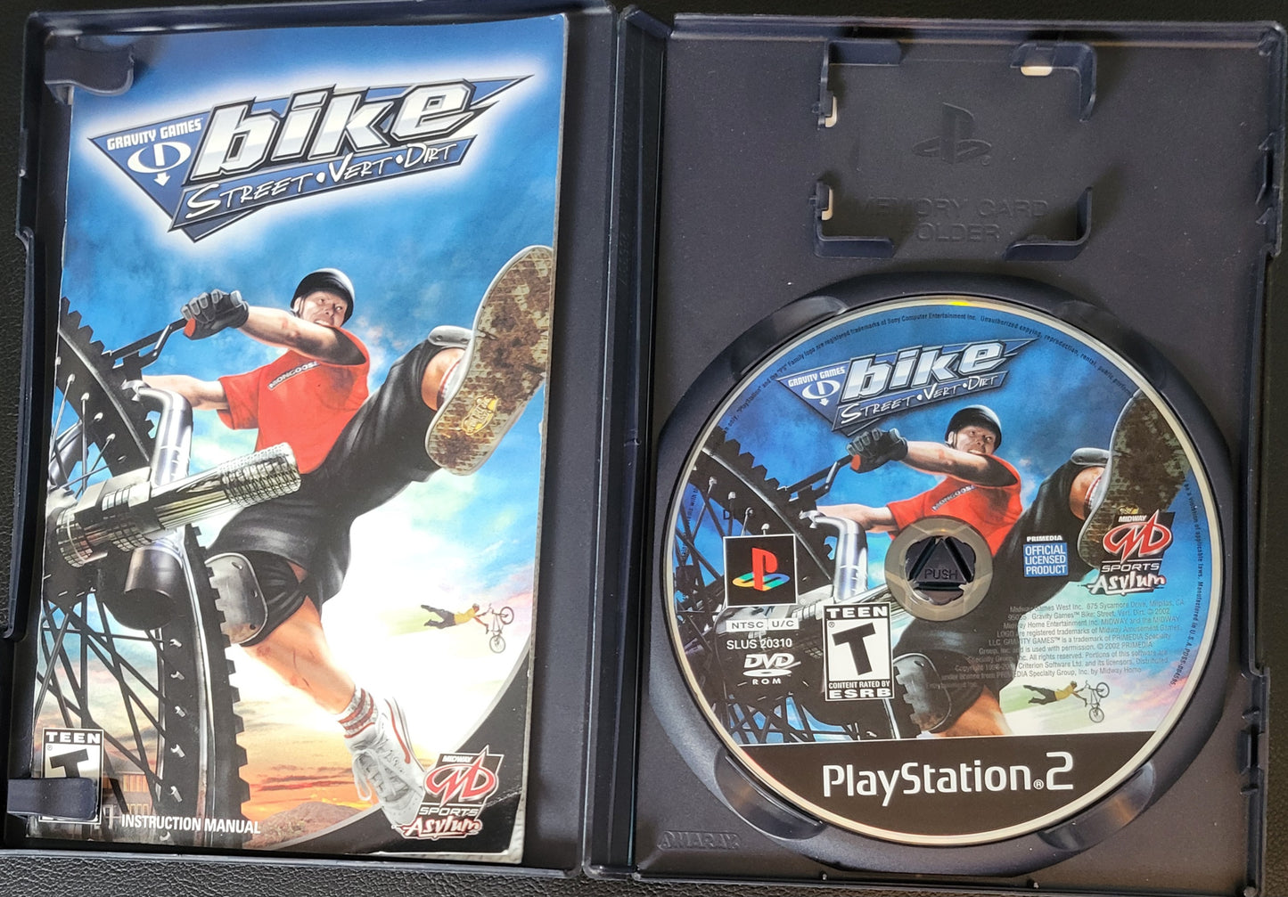 Bike: Street Vert Dirt - Sony PlayStation 2 PS2 (CIB) Pre-Owned Tested & Working Great Shape!