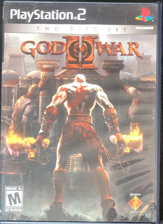 God Of War 2 (Two Disc Set) - Sony PlayStation 2 PS2 (CIB) Pre-Owned Tested & Working Great Shape!