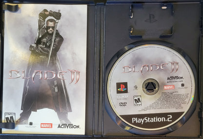 Blade II – Sony PlayStation 2 PS2 CIB – Clean Disc – Great Shape – Re-Sealed