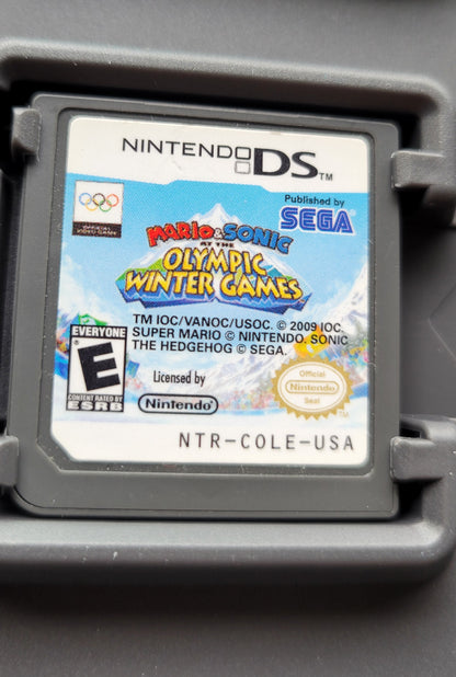 Mario & Sonic At The Olympic Winter Games - Nintendo DS - Handheld Console NTSC Cartridge Only Tested & Working