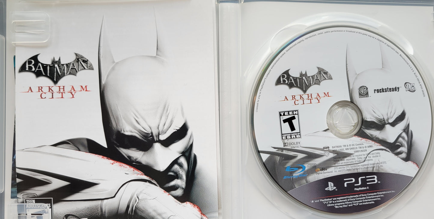 BATMAN: Arkham City - 2013 Sony PlayStation 3 PS3 Pre-Owned Great Shape Tested & Working