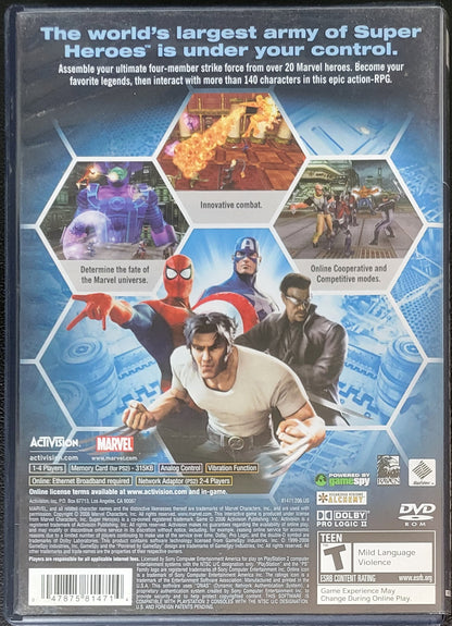 Marvel Ultimate Alliance - Sony PlayStation 2 PS2 (CIB) Pre-Owned Tested & Working Great Shape!