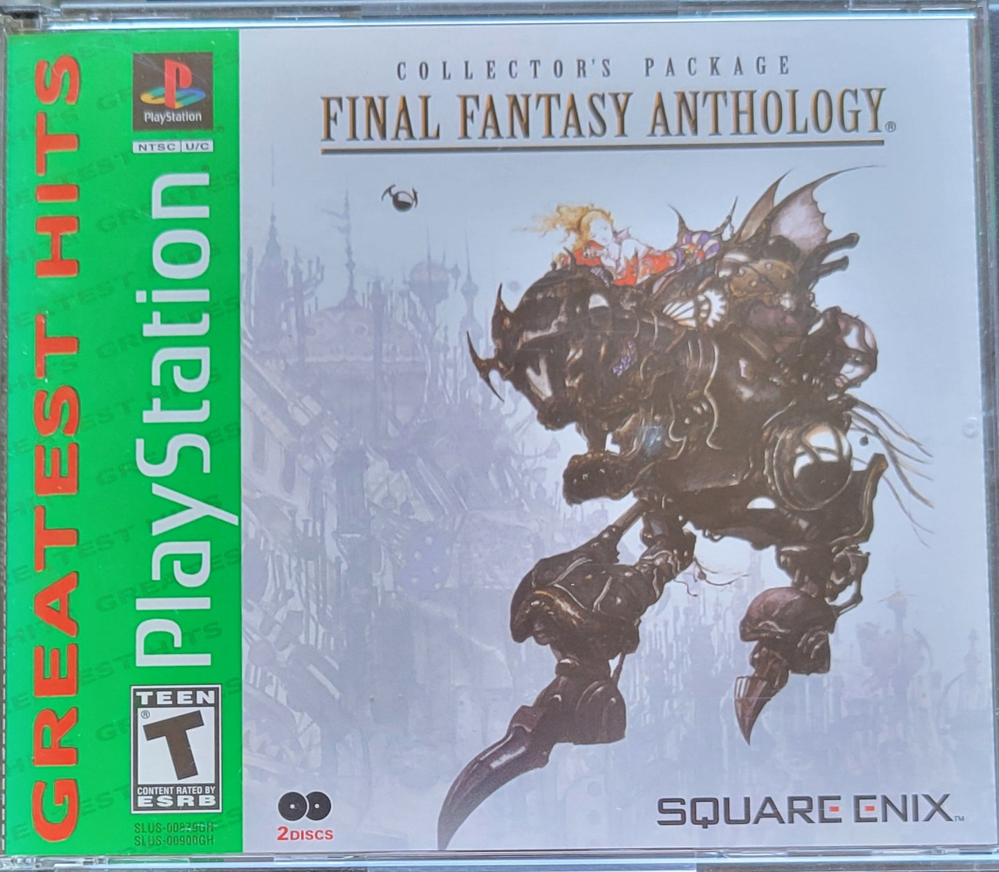 Authentic Final Fantasy: ANTHOLOGY  COLLECTOR'S Package - Sony PlayStation 1 PS1 Complete in Box (CIB) - Great Condition