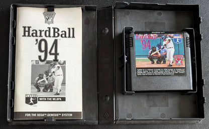 HardBall '94 - Boxed CIB (Sega Genesis) | 1994 | Sports / Baseball