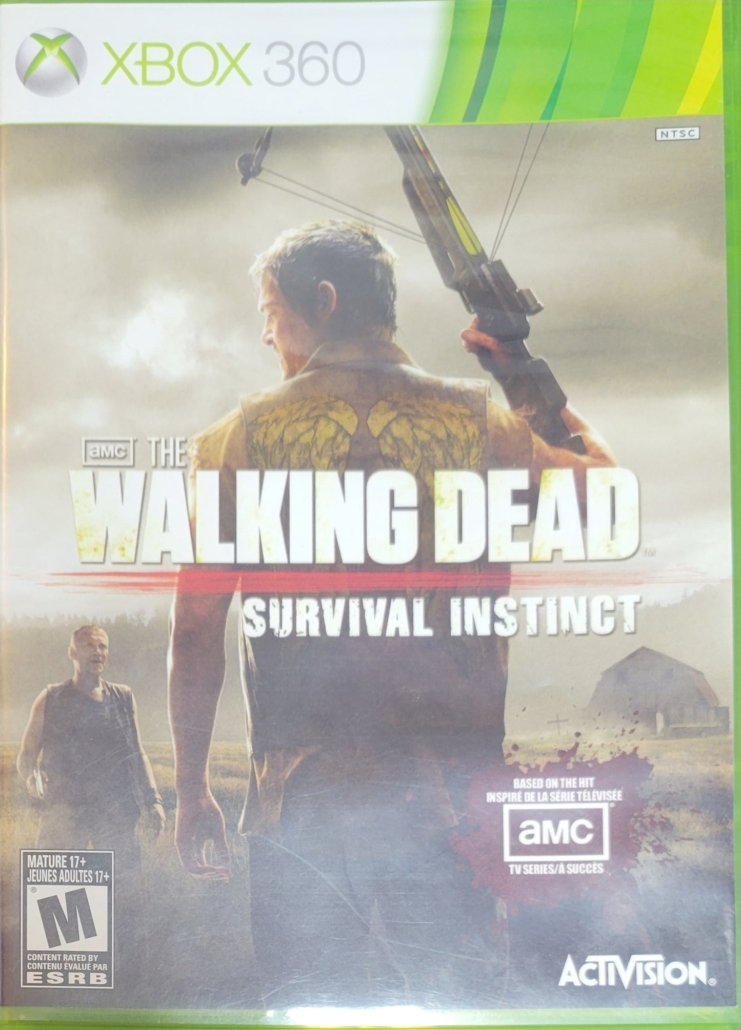 The Walking Dead: Survival Instinct – Microsoft Xbox 360 CIB – Clean Disc – RE-SEALED (2013)