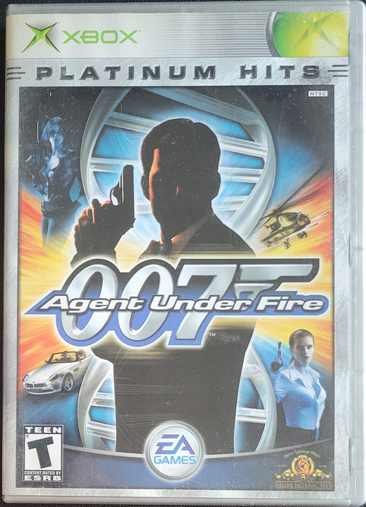 007 Agent Under Fire *Platinum Hits* - (CIB) OG Microsoft XBOX Pre-Owned Great Shape Tested & Working CLEAN DISC
