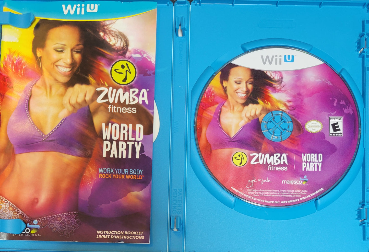 Zumba Fitness World Party – 2013 Nintendo Wii U CIB Re-Sealed Clean Disc