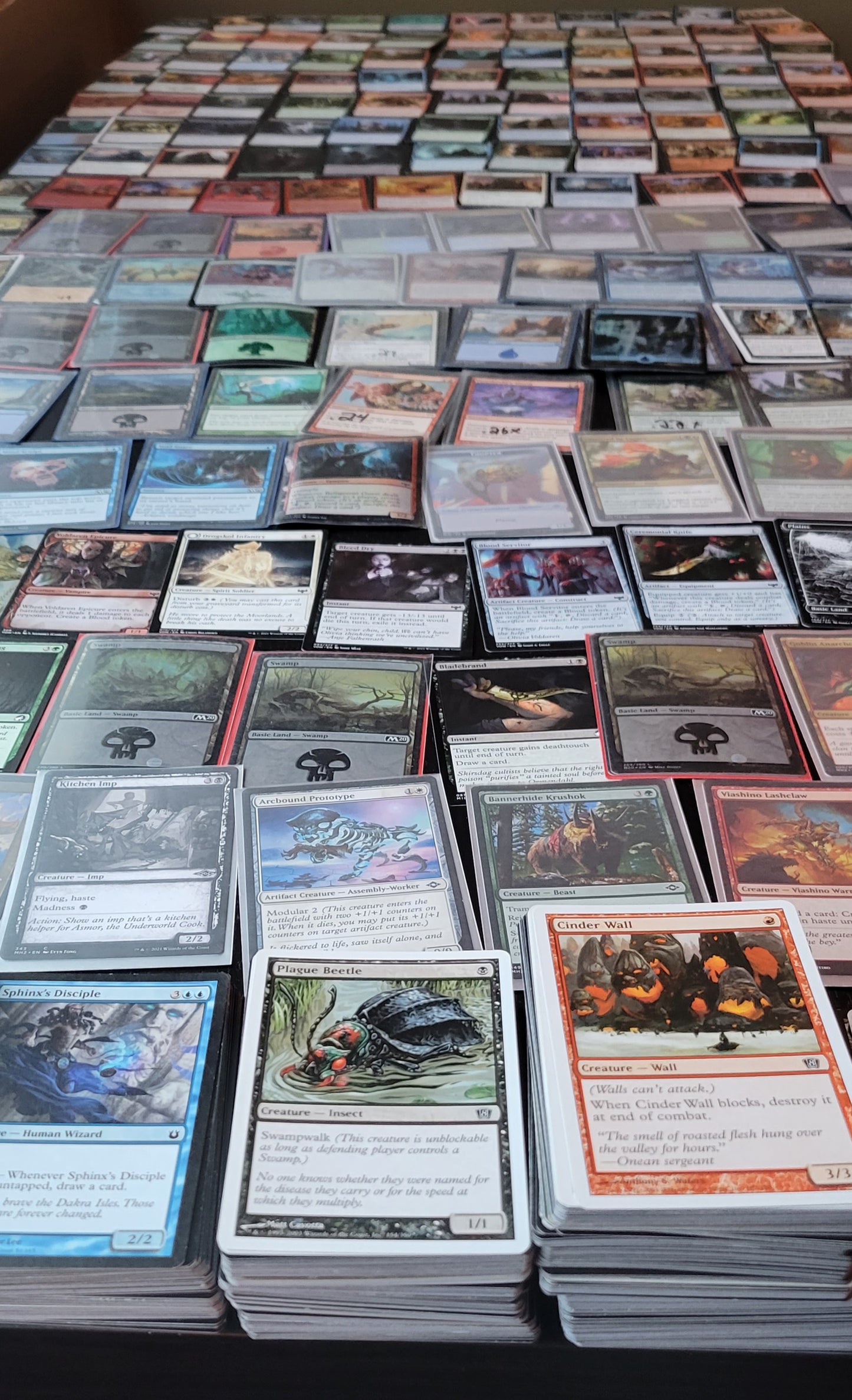 Massive VINTAGE MTG Magic The Gathering Storage locker Find Various Eras! Lots Of Rare Cards!