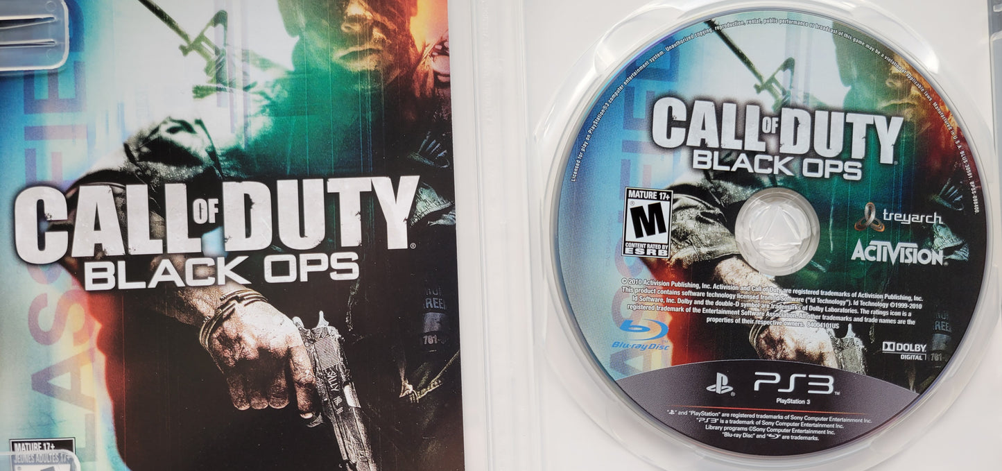 COD Call Of Duty: Black Ops - 2013 Sony PlayStation 3 PS3 Pre-Owned Great Shape Tested & Working