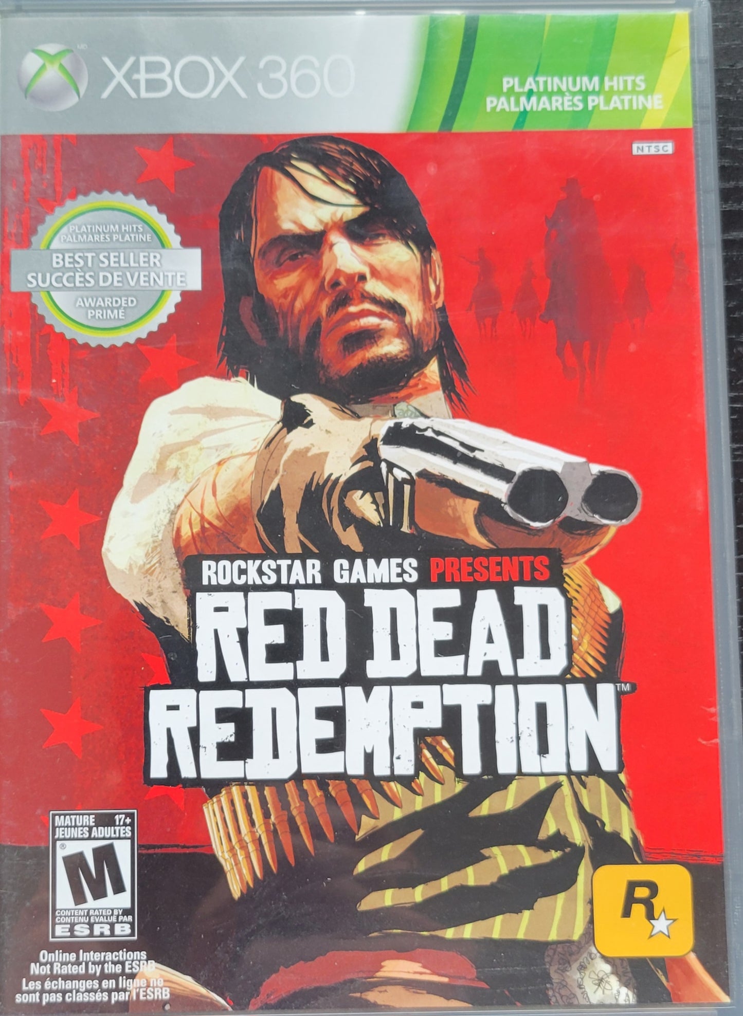 Red Dead Redemtion: Platinum Hits - Microsoft XBOX 360 - CIB Pre-Owned Great Shape Tested & Working