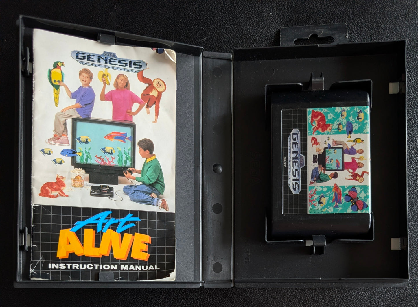 Art Alive - Boxed CIB (Sega Genesis) | 1991 | Educational / Creativity