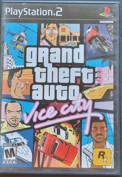 Grand Theft Auto: Vice City - Sony PlayStation 2 PS2 CIB Pre-Owned Great Shape! Tested & Working