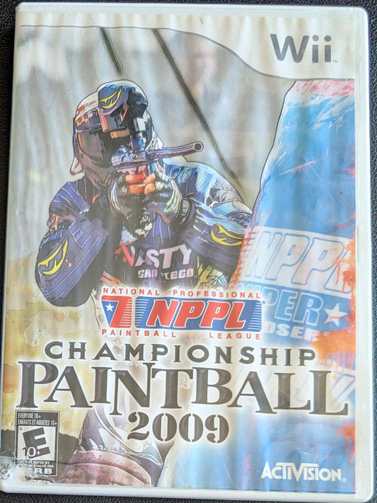 Championship Paintball 2009 (2008) - CIB Nintendo Wii | RE-Sealed
