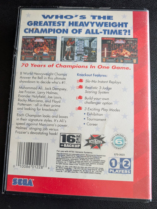 Greatest Heavyweights - Boxed CIB (Sega Genesis) | 1993 | Sports / Boxing
