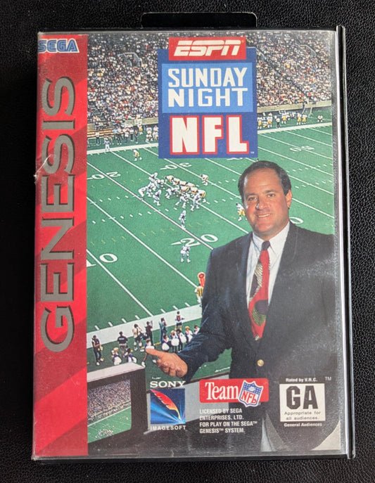 Sunday Night NFL - Boxed CIB (Sega Genesis) | 1994 | Sports / Football