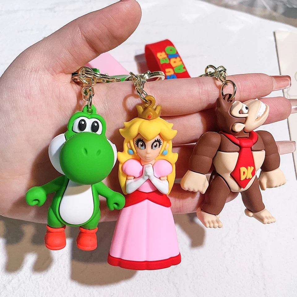 High Quality Video Game Key chains 10 Different Styles Very Durable Solid Material 6 Different Styles