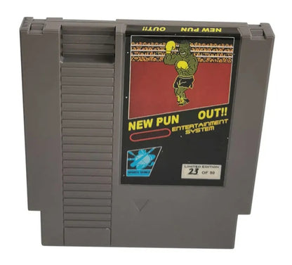 New Punch Out - NES Nintendo Entertainment System 1983 72 Pin 8 Bit Video Game Cartridge