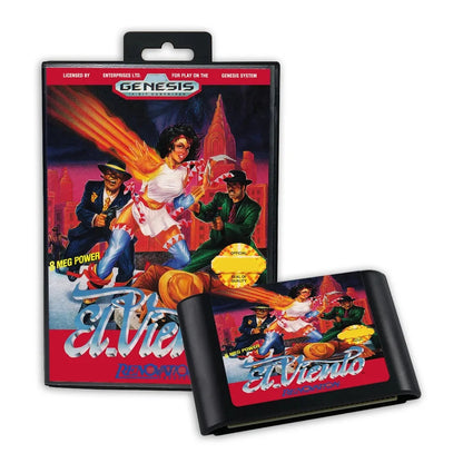 El Viento - CIB Boxed (Sega Genesis Cartridge)" | 1990 | Action Platformer