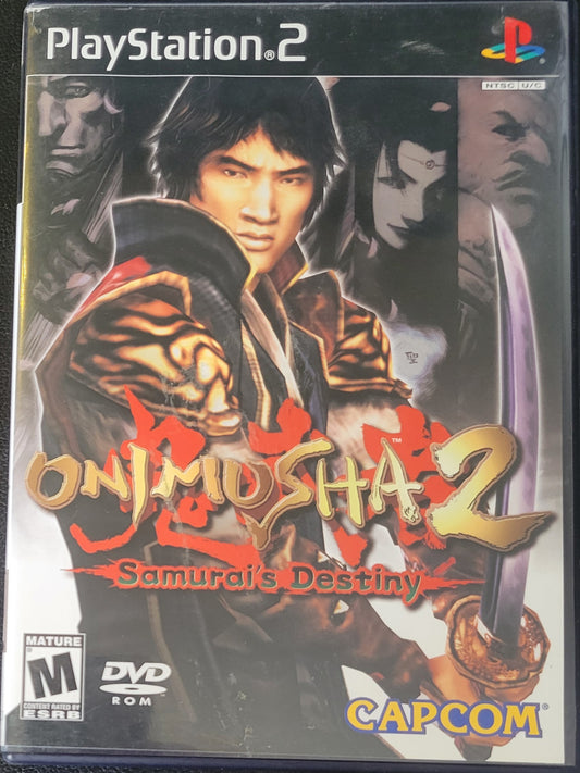 Onimusha 2: Samurai's Destiny - Sony PlayStation 2 PS2 (CIB) Pre-Owned Tested & Working Like New!