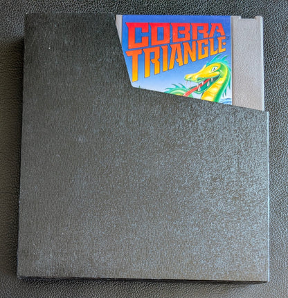 Cobra Triangle (1989) - Nintendo NES | Authentic | Cleaned & Tested + Protection Sleeve